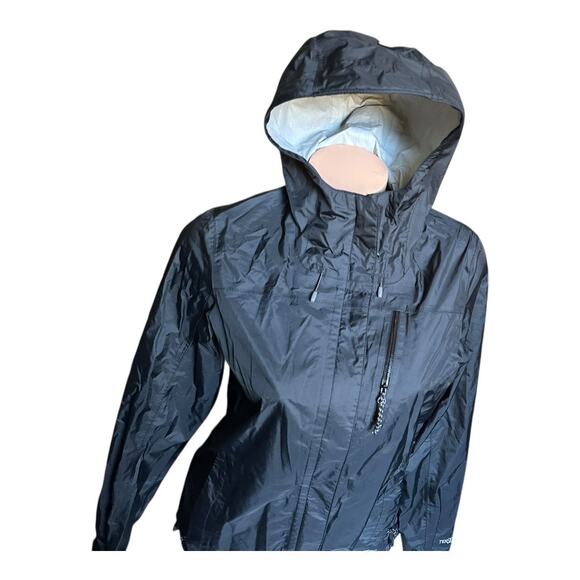 L.L.Bean Trail Model Black Rain Jacket extra small waterproof lightweight coat - Picture 11 of 12